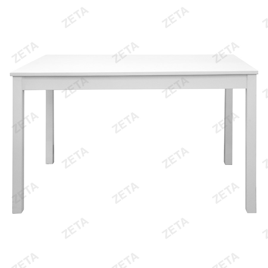 Столовый комплект от производителей IKEA: стол + 4 стула "Ladder Back" (белый) (ВИ)