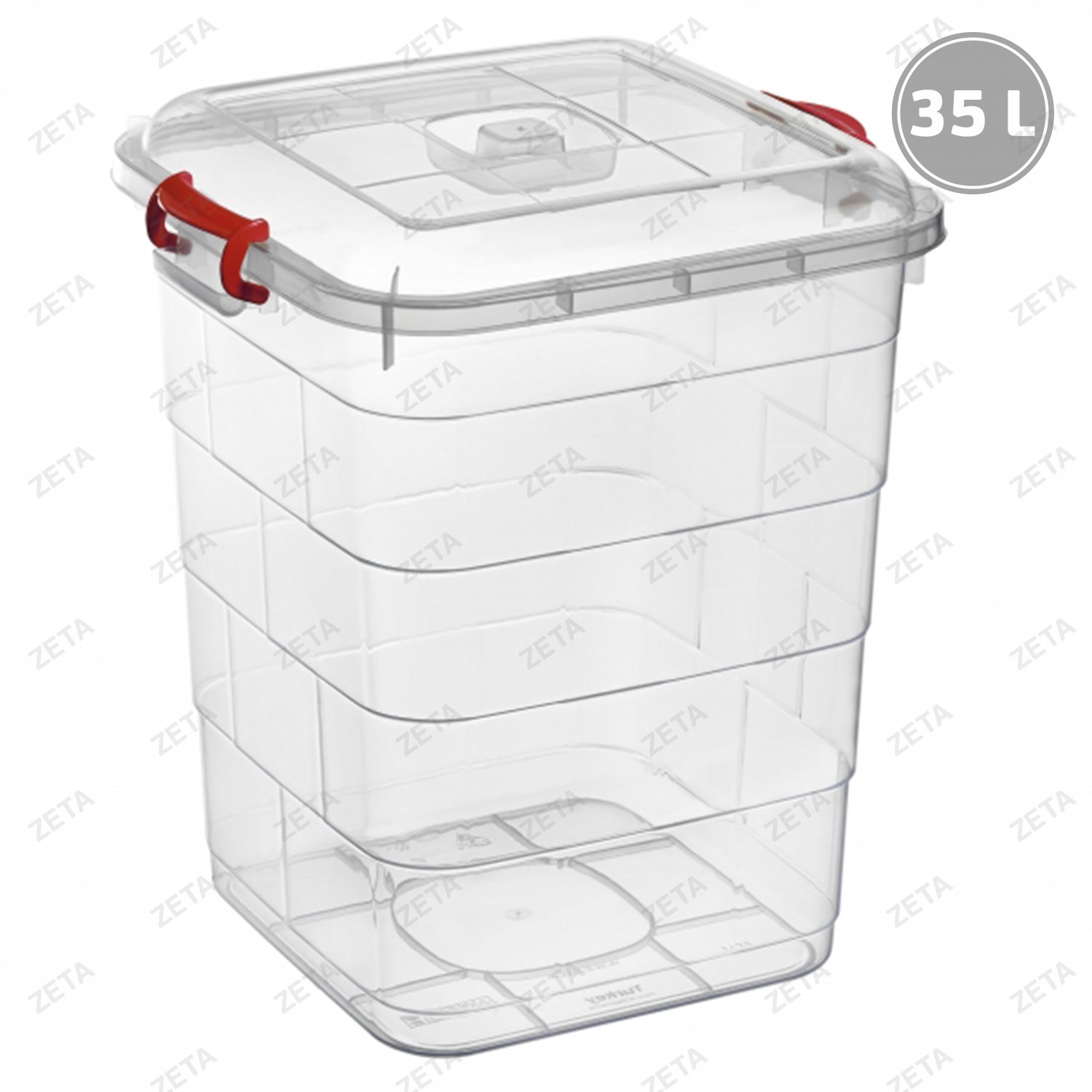 Контейнер с крышкой 35 л. №1112 95 (1152 05)